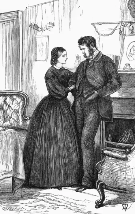 Framed Print : Wife & Hubby / Millais Framed Print : Wife & Hubby / Millais