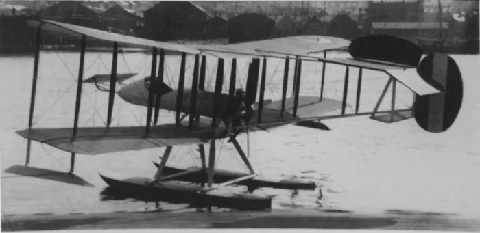 Framed Print : Wight Trainer Seaplane first of only two built Although Framed Print : Wight Trainer Seaplane first of only two built Although