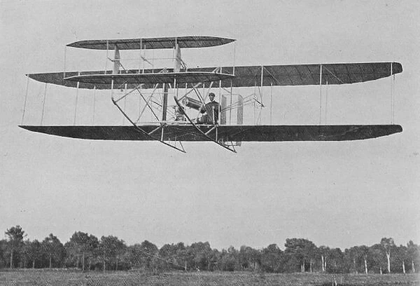 Wilbur Wright Airborne