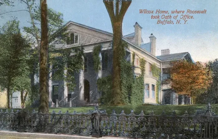 Framed Print : Wilcox home, Buffalo, New York State, USA Framed Print : Wilcox home, Buffalo, New York State, USA
