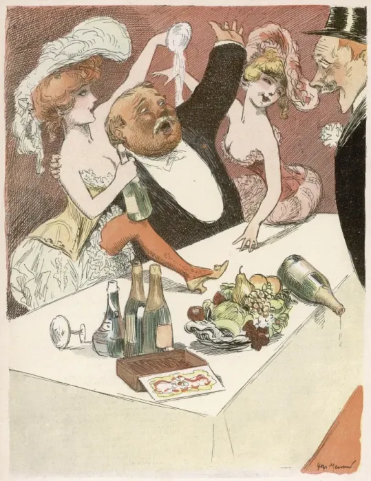 Framed Print : Wild Champagne Drinkers Framed Print : Wild Champagne Drinkers