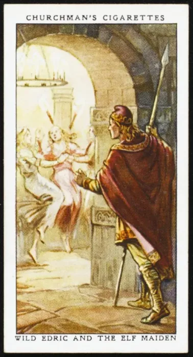 Framed Print : Wild Edric & Elf Maiden Framed Print : Wild Edric & Elf Maiden