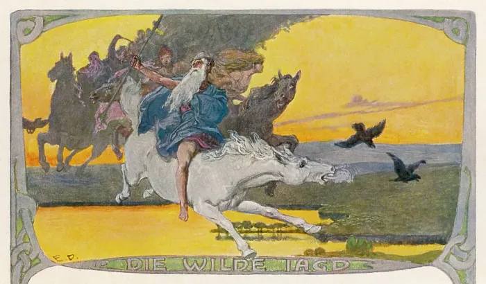 Framed Print : THE WILD HUNT Framed Print : THE WILD HUNT