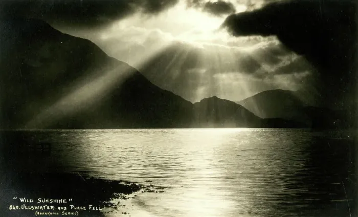 Framed Print : Wild Sunshine, Ullswater and Place Fell, Lake District Framed Print : Wild Sunshine, Ullswater and Place Fell, Lake District