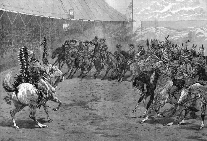 Framed Print : The Wild West Show at West Brompton Framed Print : The Wild West Show at West Brompton