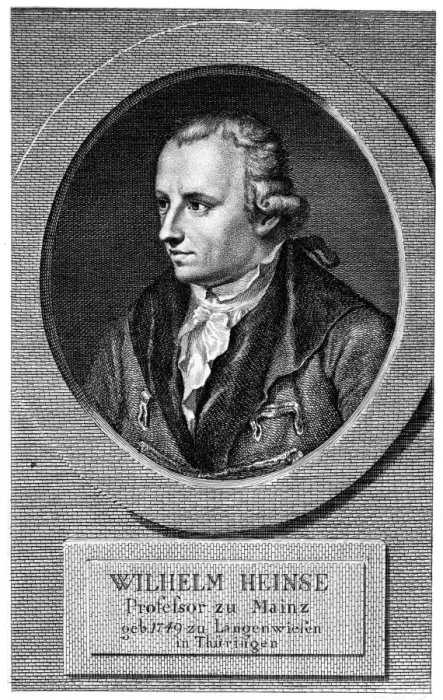 Framed Print : Wilhelm Heinse Framed Print : Wilhelm Heinse