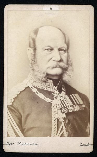 Wilhelm I. KAISER WILHELM I King of Prussia and Emperor of Germany, circa 1870