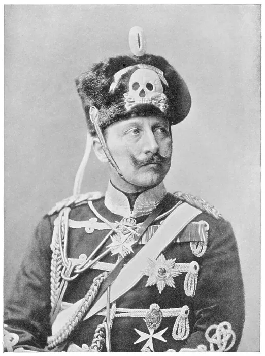 Framed Print : WILHELM II / DEATH'S HEAD Framed Print : WILHELM II / DEATH'S HEAD