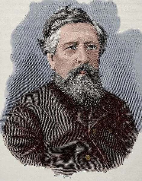Wilhelm Liebknecht (1826-1900). German social democrat. Foun