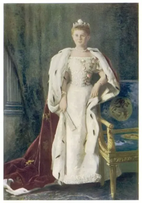 Framed Print : Wilhelmina / Dutch / 1901 Framed Print : Wilhelmina / Dutch / 1901