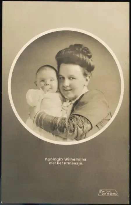 Framed Print : Wilhelmina / Dutch / 1909 Framed Print : Wilhelmina / Dutch / 1909