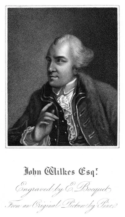 Framed Print : WILKES. JOHN WILKES alderman and radical statesman Date: 1725 - 1797 Framed Print : WILKES. JOHN WILKES alderman and radical statesman Date: 1725 - 1797