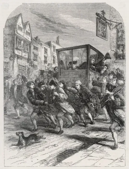 Framed Print : Wilkes Riots / Enters City Framed Print : Wilkes Riots / Enters City