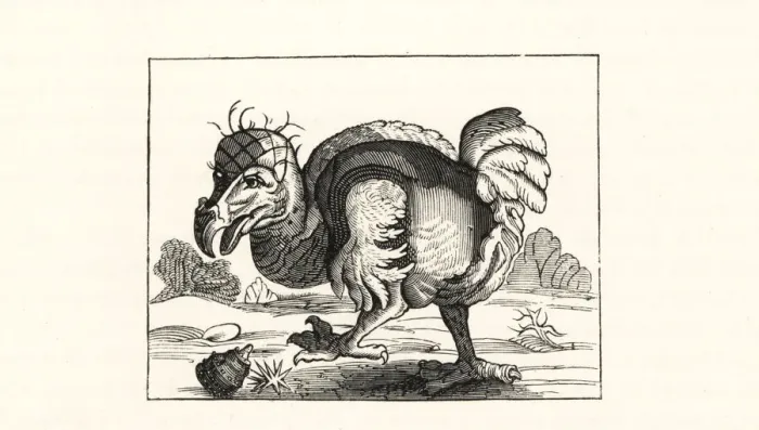 Framed Print : Willem Bontekoes illustration of the dodo Framed Print : Willem Bontekoes illustration of the dodo