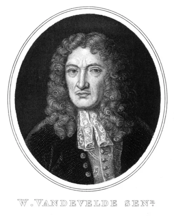 Framed Print : Willem Van De Velde Eld Framed Print : Willem Van De Velde Eld