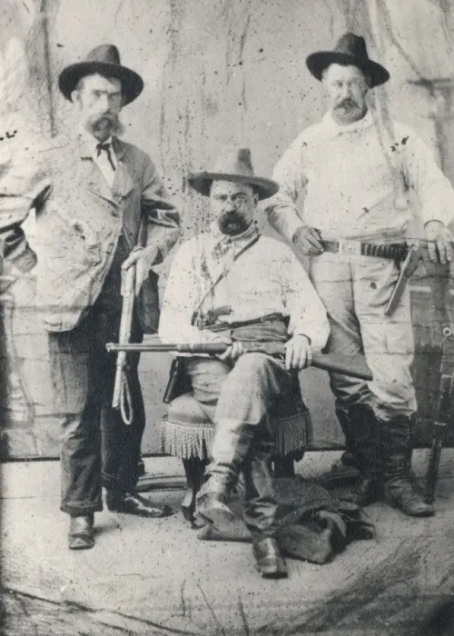 Framed Print : William A. Pinkerton with railroad special agents Pat Connel Framed Print : William A. Pinkerton with railroad special agents Pat Connel