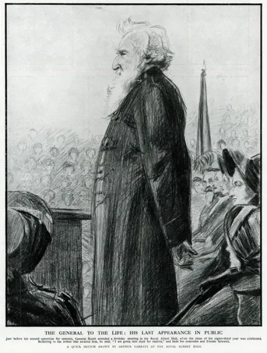 Framed Print : William Booth / 1912 Framed Print : William Booth / 1912