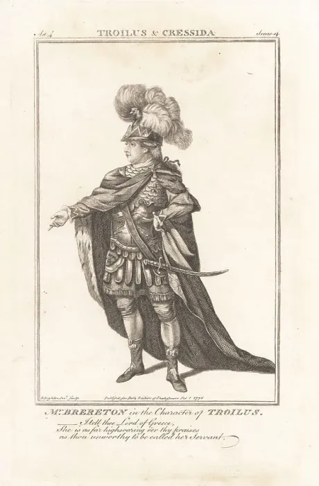 Framed Print : William Brereton as Troilus in Troilus and Cressida Framed Print : William Brereton as Troilus in Troilus and Cressida