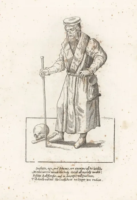 Framed Print : William Bullein, English physician and cleric, c.1515-1576 Framed Print : William Bullein, English physician and cleric, c.1515-1576