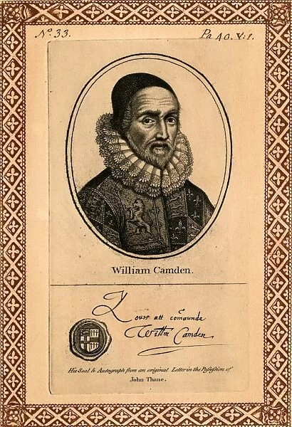 William Camden - antiquarian, historian, topographer