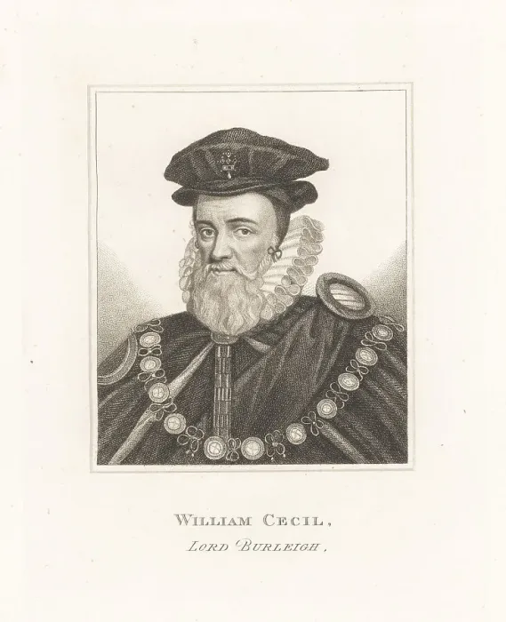Framed Print : William Cecil, 1st Baron Burghley, 1520-1598 Framed Print : William Cecil, 1st Baron Burghley, 1520-1598