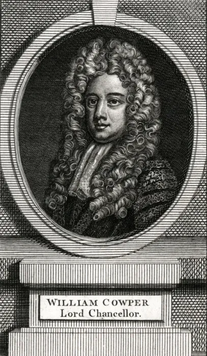 Framed Print : William Cowper / 1st Earl Framed Print : William Cowper / 1st Earl