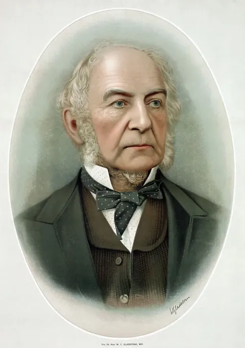Framed Print : William Ewart Gladstone, Liberal politician Framed Print : William Ewart Gladstone, Liberal politician