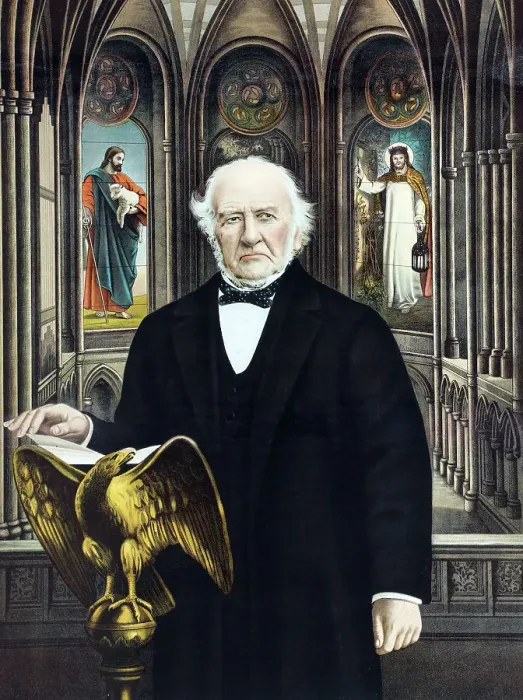 Framed Print : William Ewart Gladstone, Liberal politician Framed Print : William Ewart Gladstone, Liberal politician