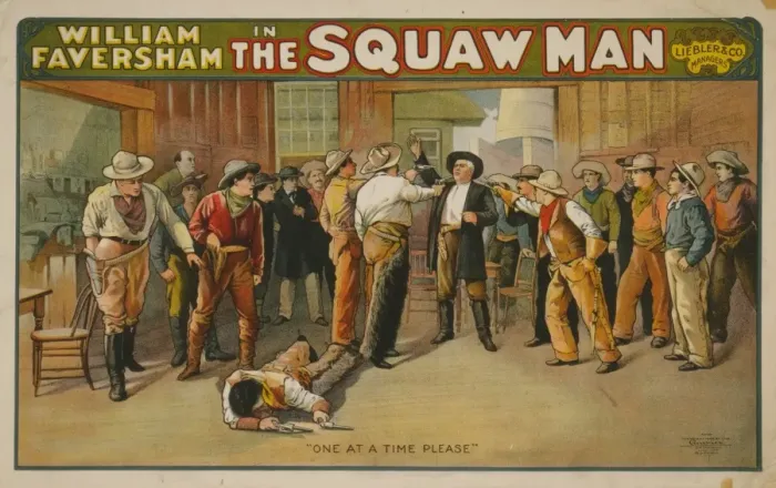 Framed Print : William Faversham in The squaw man Framed Print : William Faversham in The squaw man
