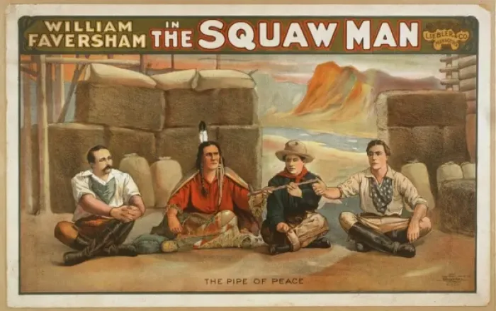 Framed Print : William Faversham in The squaw man Framed Print : William Faversham in The squaw man