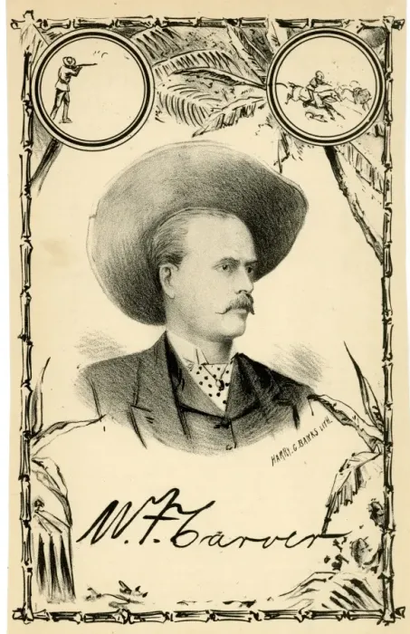 Framed Print : William Frank Carver, American sharpshooter Framed Print : William Frank Carver, American sharpshooter