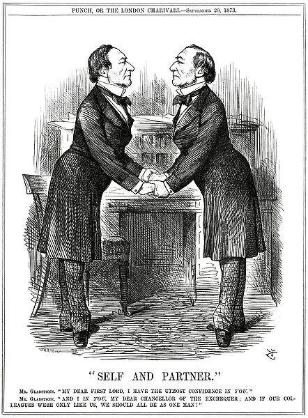 William Gladstone as twins