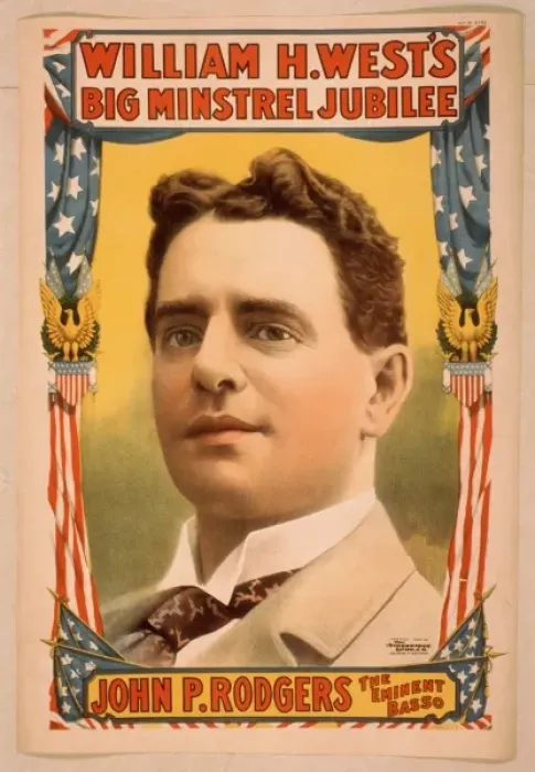 Framed Print : William H. Wests Big Minstrel Jubilee Framed Print : William H. Wests Big Minstrel Jubilee