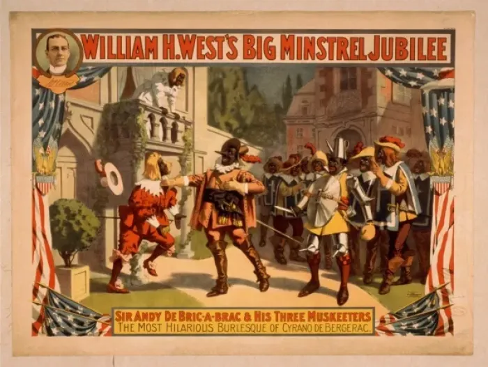 Framed Print : William H. Wests Big Minstrel Jubilee Framed Print : William H. Wests Big Minstrel Jubilee