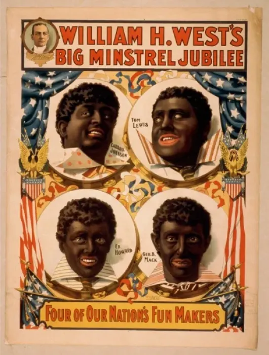 Framed Print : William H. Wests Big Minstrel Jubilee Framed Print : William H. Wests Big Minstrel Jubilee
