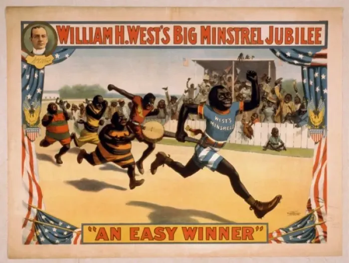 Framed Print : William H. Wests Big Minstrel Jubilee Framed Print : William H. Wests Big Minstrel Jubilee