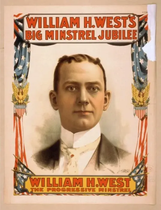 Framed Print : William H. Wests Big Minstrel Jubilee Framed Print : William H. Wests Big Minstrel Jubilee