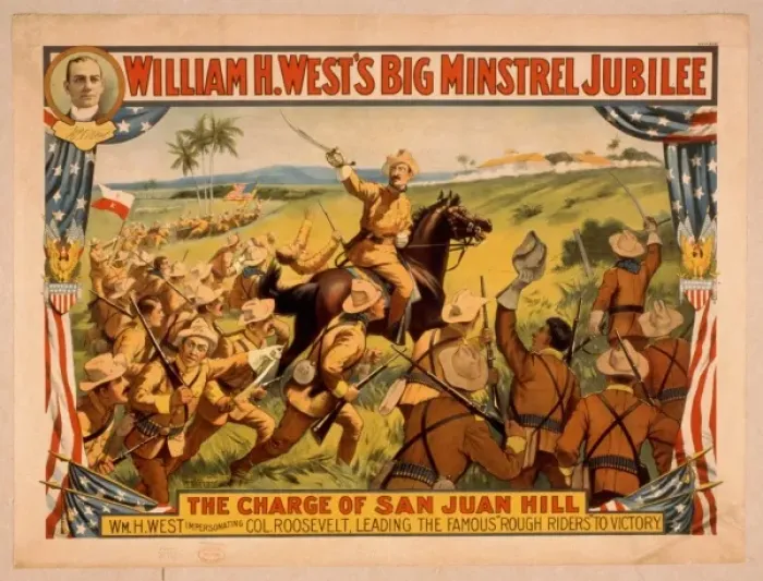 Framed Print : William H. Wests Big Minstrel Jubilee Framed Print : William H. Wests Big Minstrel Jubilee