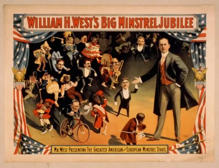 Framed Print : William H. Wests Big Minstrel Jubilee Framed Print : William H. Wests Big Minstrel Jubilee