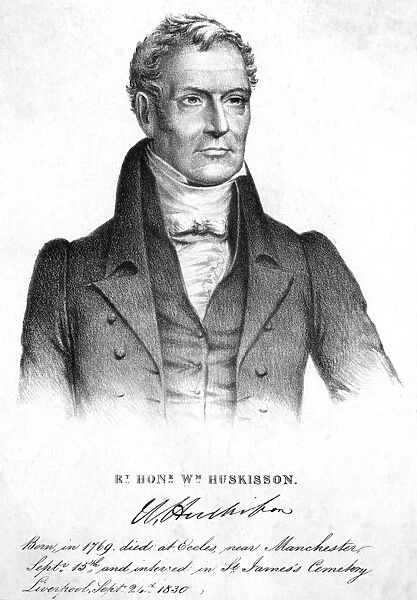 William Huskisson. WILLIAM HUSKISSON English statesman