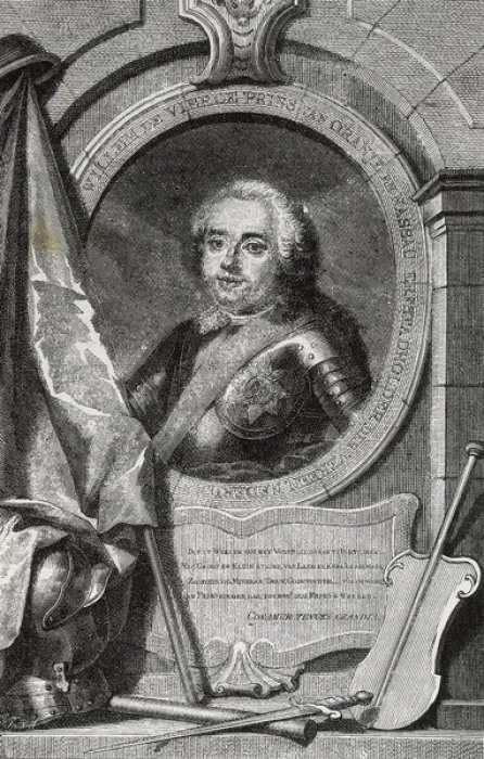Framed Print : WILLIAM IV (1711-1751). First hereditary stadtholder Framed Print : WILLIAM IV (1711-1751). First hereditary stadtholder