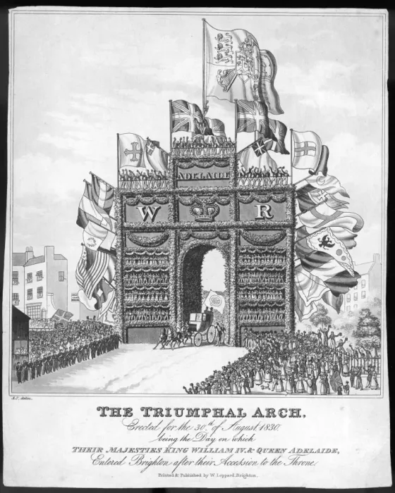 Framed Print : William IV in Brighton Framed Print : William IV in Brighton