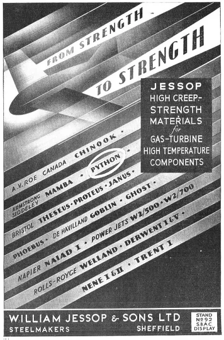 Framed Print : William Jessop High Temperature Steels 1949 Framed Print : William Jessop High Temperature Steels 1949
