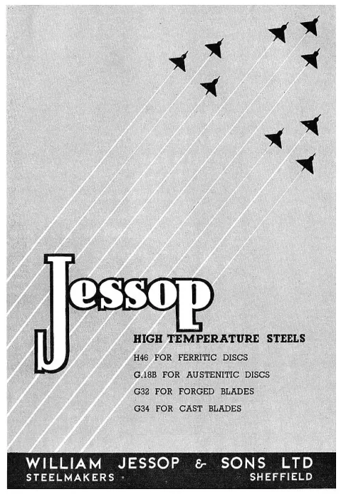 Framed Print : William Jessop High Temperature Steels: H46 G.18B G32 G34