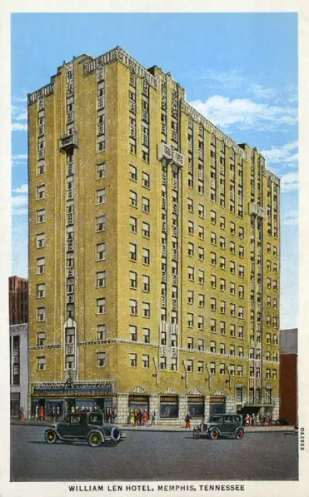Framed Print : William Len Hotel, Memphis, Tennessee, USA Framed Print : William Len Hotel, Memphis, Tennessee, USA