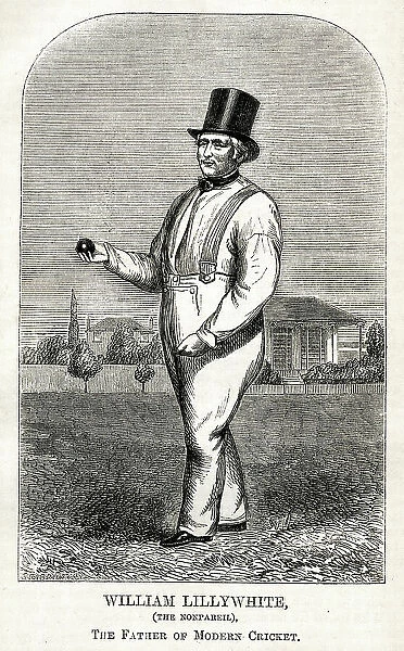 William Lillywhite, father of modern cricket