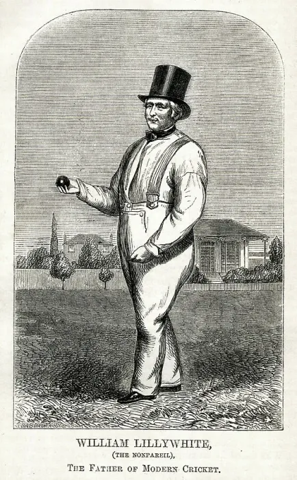 Framed Print : William Lillywhite, father of modern cricket Framed Print : William Lillywhite, father of modern cricket