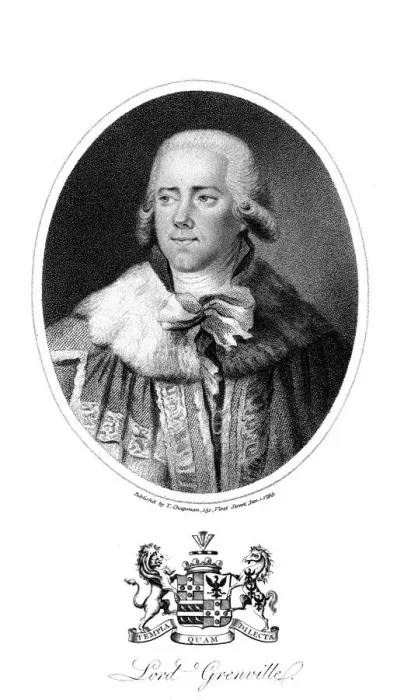 Framed Print : William Lord Grenville Framed Print : William Lord Grenville