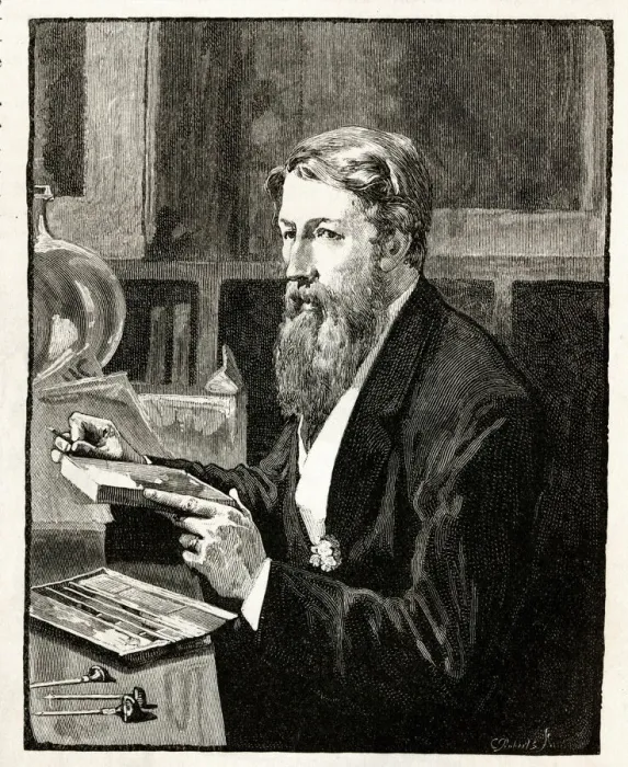 Framed Print : William Luson Thomas, founder of newspapers Framed Print : William Luson Thomas, founder of newspapers