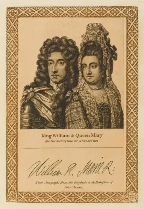 Framed Print : William and Mary Framed Print : William and Mary